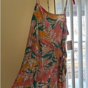 Nine West side tie mini dress